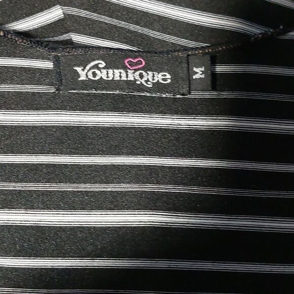 Yonique Black & White Top  - Picture 4 of 4